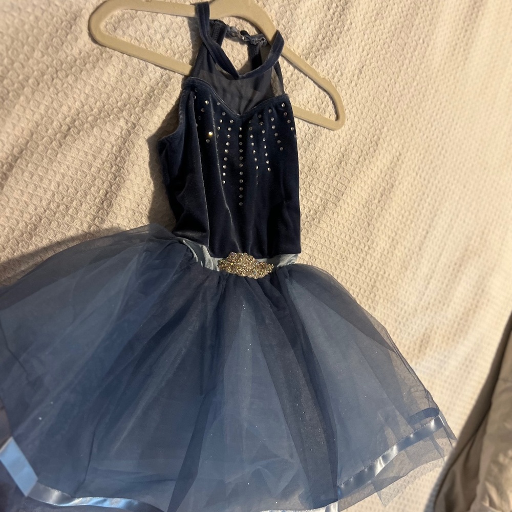 Blue dress
